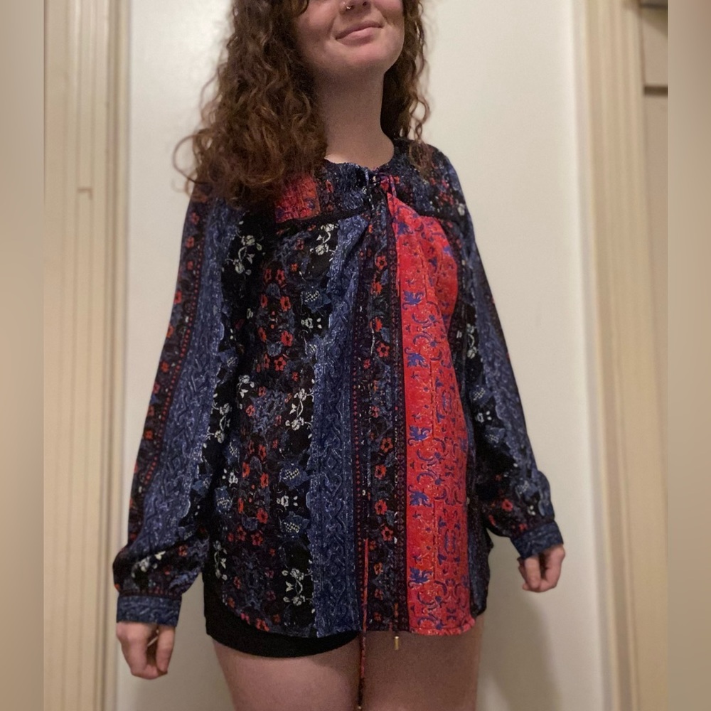 Claudia Richard Large long sleeve top
